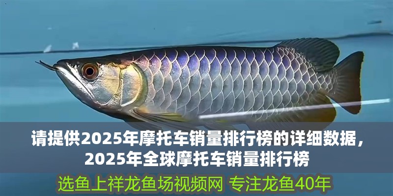 請提供2025年摩托車銷量排行榜的詳細數據，2025年全球摩托車銷量排行榜