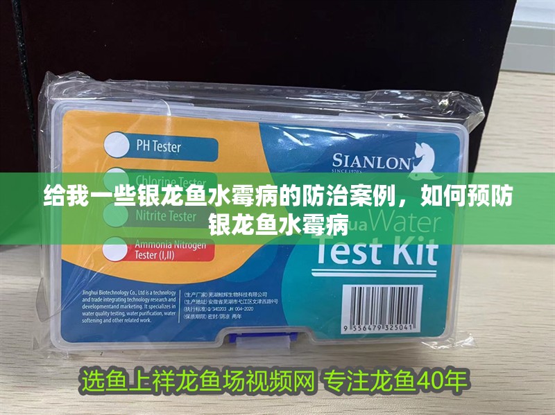 給我一些銀龍魚水霉病的防治案例，如何預防銀龍魚水霉病