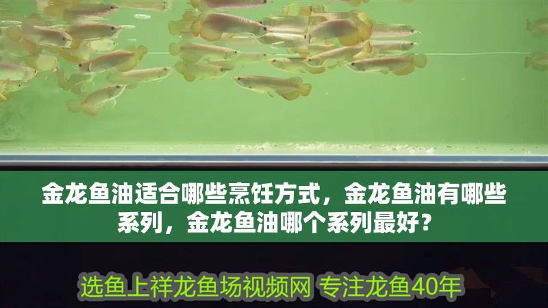 金龍魚(yú)油適合哪些烹飪方式，金龍魚(yú)油有哪些系列，金龍魚(yú)油哪個(gè)系列最好？