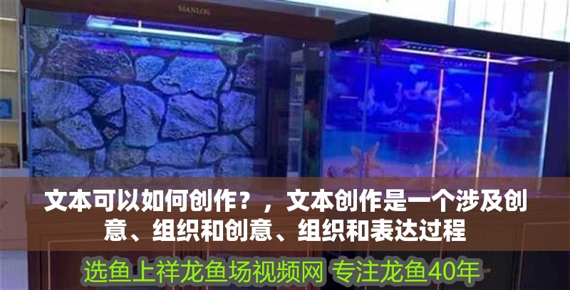 文本可以如何創作?,文本創作是一個涉及創意、組織和創意、組織和表達過程