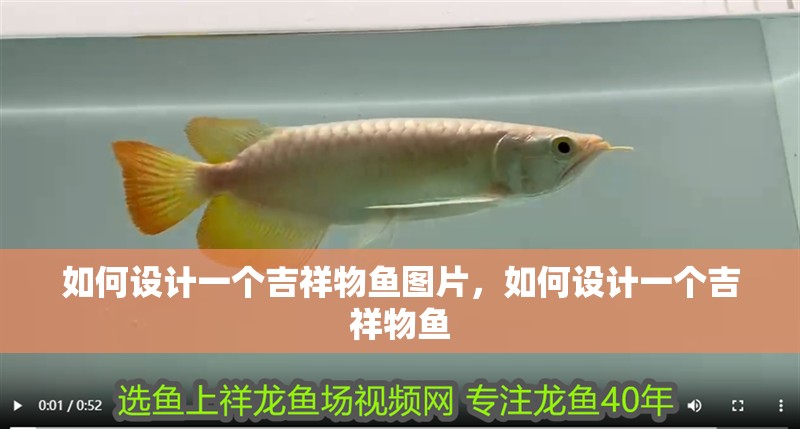 如何設計一個吉祥物魚圖片，如何設計一個吉祥物魚