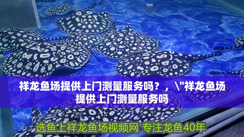 祥龍魚場提供上門測量服務嗎？，\