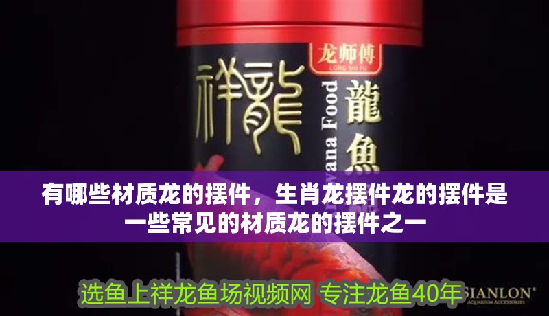 有哪些材質龍的擺件，生肖龍擺件龍的擺件是一些常見的材質龍的擺件之一
