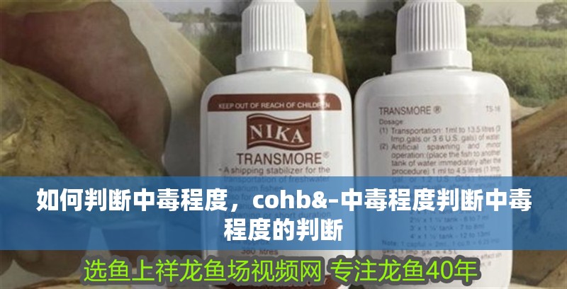 如何判斷中毒程度，cohb&–中毒程度判斷中毒程度的判斷