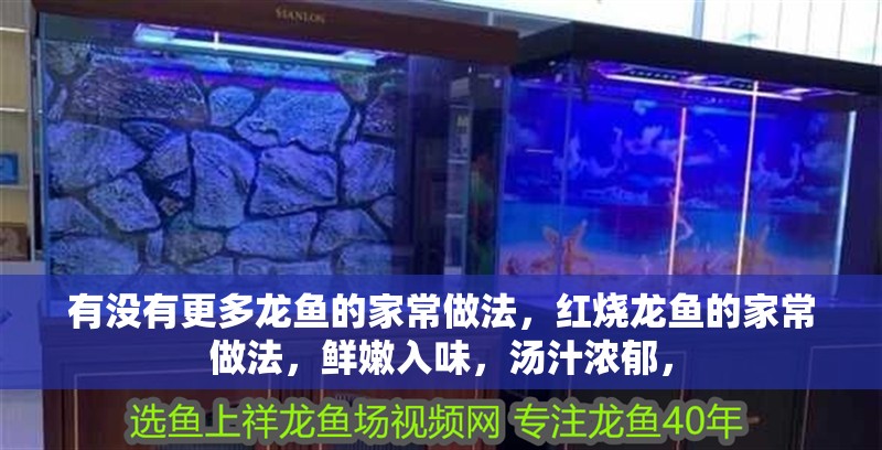 有沒有更多龍魚的家常做法，紅燒龍魚的家常做法，鮮嫩入味，湯汁濃郁，