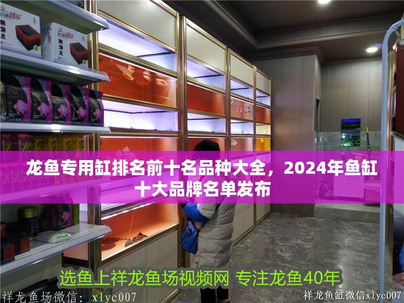 龍魚專用缸排名前十名品種大全，2024年魚缸十大品牌名單發(fā)布