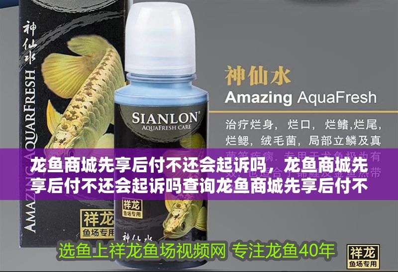 龍魚商城先享后付不還會起訴嗎，龍魚商城先享后付不還會起訴嗎查詢龍魚商城先享后付不還會起訴嗎