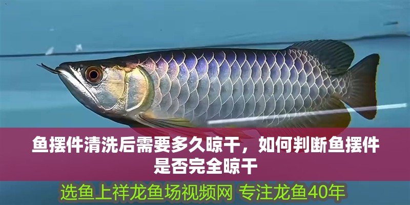 魚擺件清洗后需要多久晾干，如何判斷魚擺件是否完全晾干