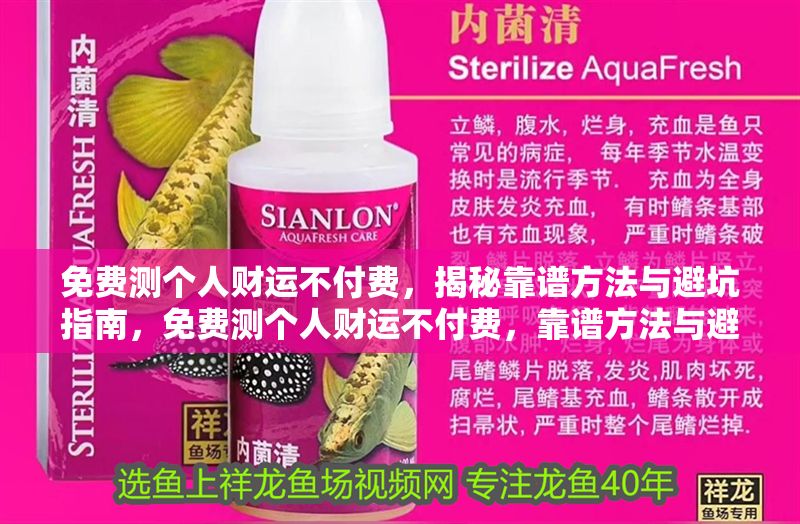 免費(fèi)測個(gè)人財(cái)運(yùn)不付費(fèi)，揭秘靠譜方法與避坑指南，免費(fèi)測個(gè)人財(cái)運(yùn)不付費(fèi)，靠譜方法與避坑指南全揭秘