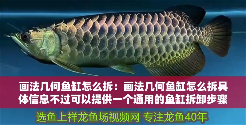 畫法幾何魚缸怎么拆：畫法幾何魚缸怎么拆具體信息不過可以提供一個通用的魚缸拆卸步驟 畫法幾何魚缸怎么拆：畫法幾何魚缸怎么拆具體信息不過可以提供一個通用的魚缸拆卸步驟 魚缸百科