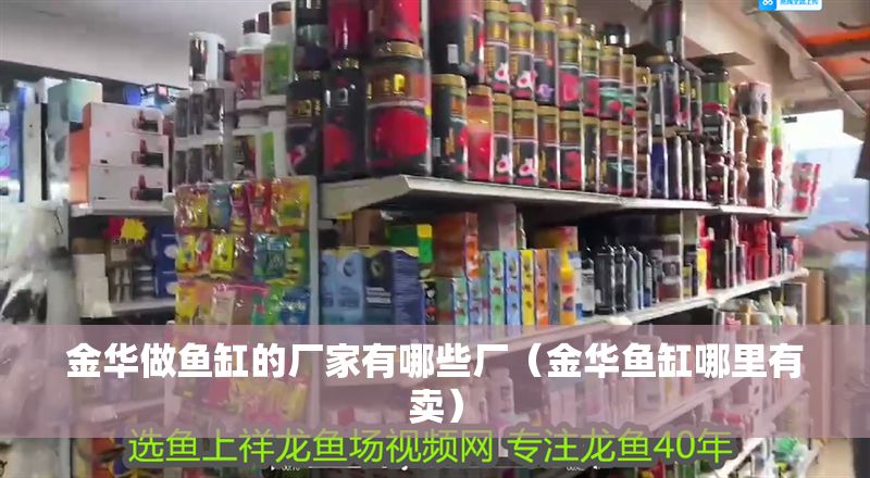 金華做魚缸的廠家有哪些廠（金華魚缸哪里有賣）