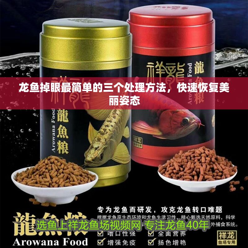 龍魚掉眼最簡單的三個處理方法，快速恢復美麗姿態 龍魚掉眼最簡單的三個處理方法，快速恢復美麗姿態 龍魚百科 第1張