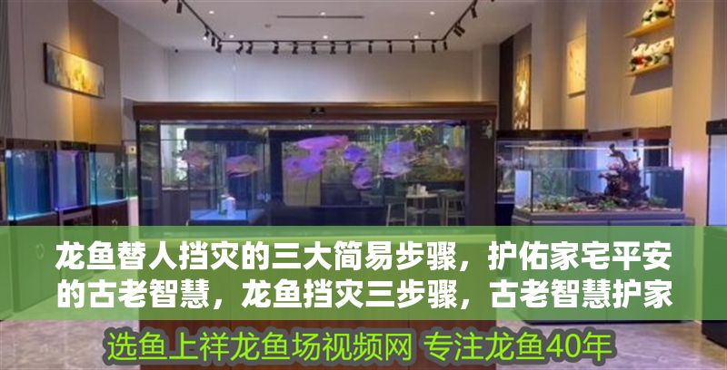 龍魚替人擋災的三大簡易步驟，護佑家宅平安的古老智慧，龍魚擋災三步驟，古老智慧護家宅平安，龍魚擋災三步驟，古老智慧護家宅平安