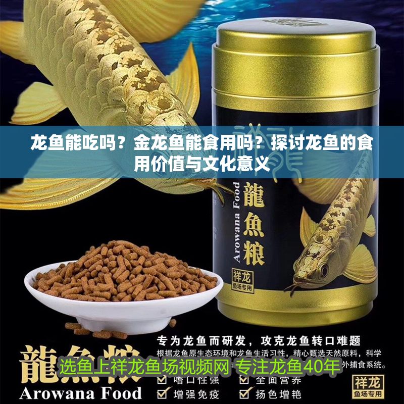 龍魚能吃嗎？金龍魚能食用嗎？探討龍魚的食用價值與文化意義