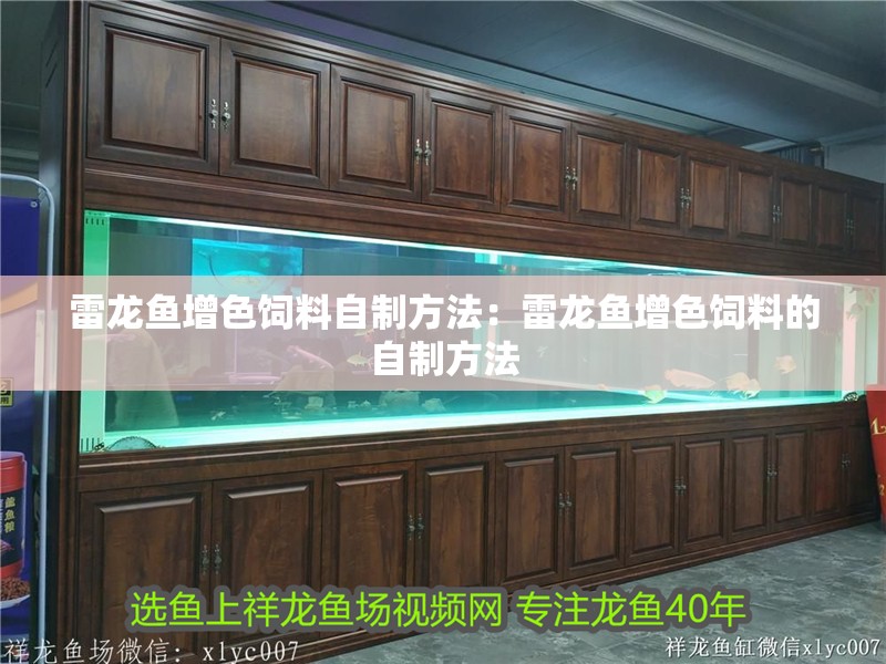 魚缸過濾器選購指南:自制魚缸過濾器魚缸上置過濾器對于養魚愛好者的必備知識 雷龍魚增色飼料自制方法:雷龍魚增色飼料的自制方法 龍魚百科 雷龍魚增色飼料自制方法:雷龍魚增色飼料的自制方法 雷龍魚增色飼料自制方法:雷龍魚增色飼料的自制方法 龍魚百科