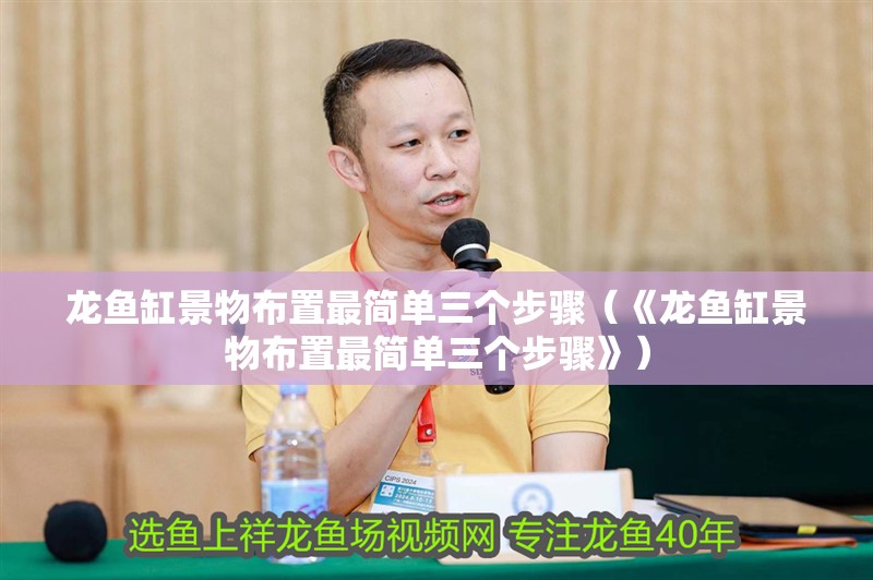 龍魚缸景物布置最簡單三個步驟（《龍魚缸景物布置最簡單三個步驟》） 龍魚缸景物布置最簡單三個步驟（《龍魚缸景物布置最簡單三個步驟》） 龍魚論壇