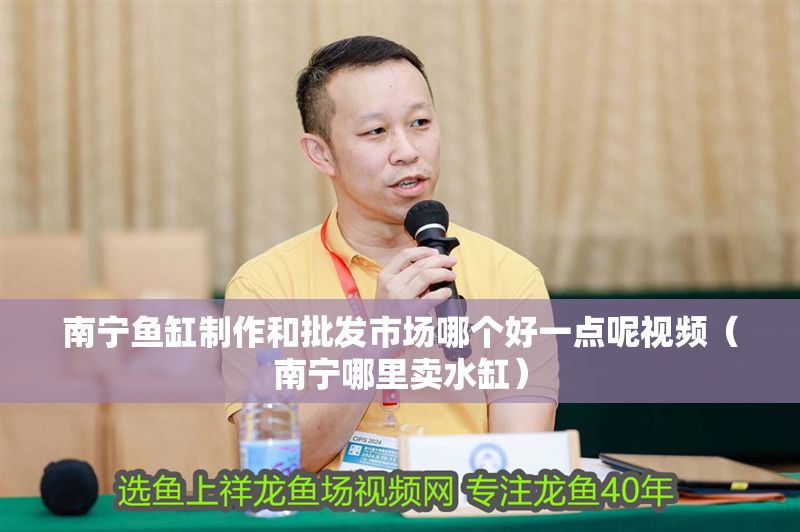 南寧魚缸制作和批發市場哪個好一點呢視頻（南寧哪里賣水缸）