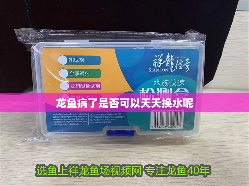 龍魚病了是否可以天天換水呢 龍魚百科 第2張 龍魚病了是否可以天天換水呢 龍魚病了是否可以天天換水呢 龍魚百科 第2張