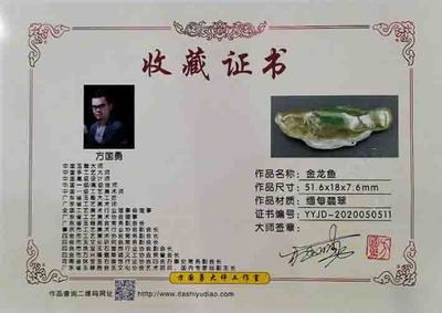 金龍魚有證書啥意思，標題：金龍魚證書與綠色食品認證