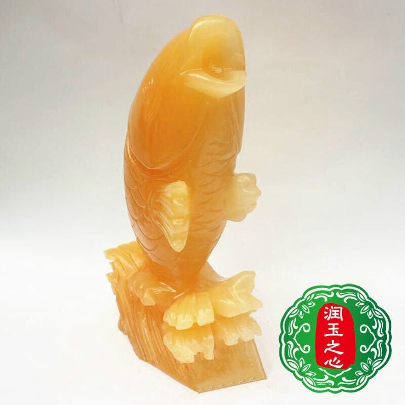 金龍魚玉石擺件越大越值錢嗎為什么