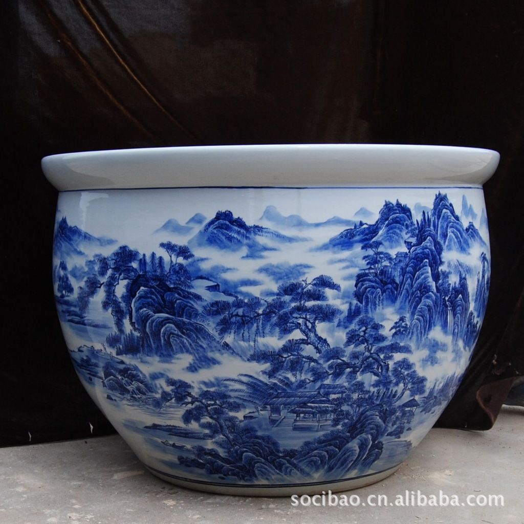 景德鎮瓷器大魚缸，景德鎮瓷器大魚缸養護技巧景德鎮瓷器大魚缸養護技巧