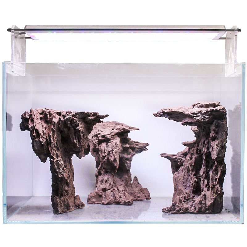 龍魚缸石頭造景，龍魚缸石頭造景是一種既實用又具有觀賞價值的設計方法