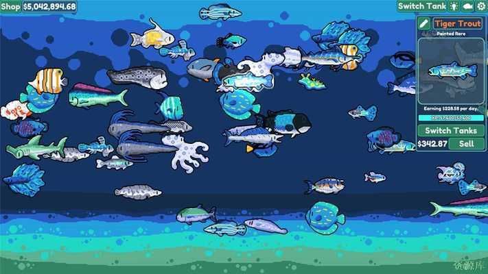 輕松水族館游戲（夢想中的水下世界輕松水族館游戲魚類圖鑒大全） 輕松水族館游戲（夢想中的水下世界輕松水族館游戲魚類圖鑒大全） 水族館百科（水族館加盟） 第5張