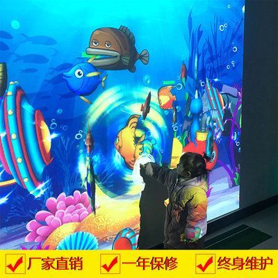 互動投影水族館技術解析（互動投影水族館）