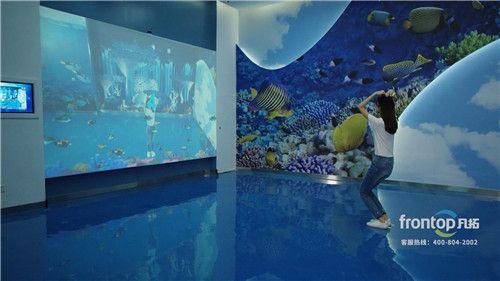 互動投影水族館技術解析（互動投影水族館）