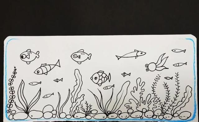 水族館的簡筆畫怎么畫（水族館的簡筆畫怎么畫詳情） 水族館的簡筆畫怎么畫（水族館的簡筆畫怎么畫詳情） 水族館百科（水族館加盟） 第4張