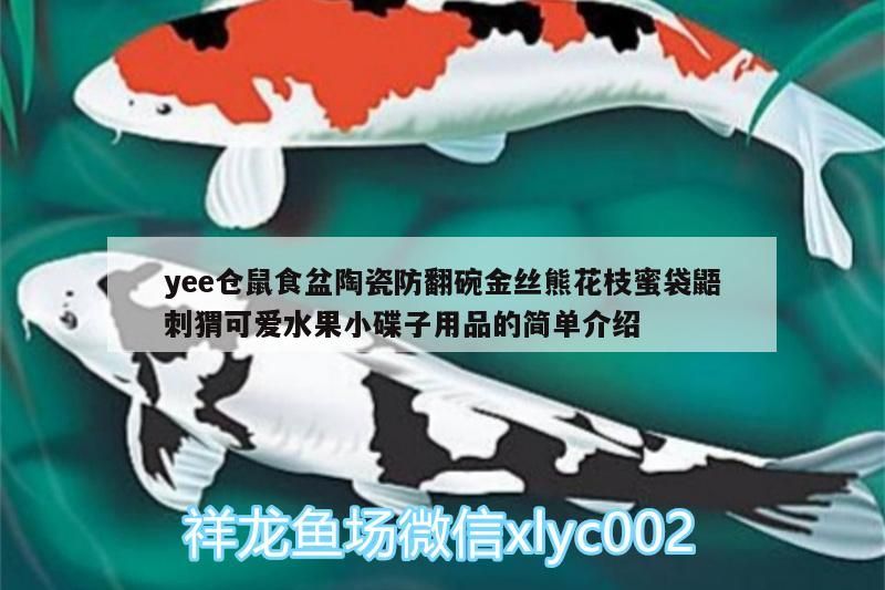 飼料 yee倉鼠食盆陶瓷防翻碗金絲熊花枝蜜袋鼯刺猬可愛水果小碟子用品的簡單介紹 yee yee倉鼠食盆陶瓷防翻碗金絲熊花枝蜜袋鼯刺猬可愛水果小碟子用品的簡單介紹 yee倉鼠食盆陶瓷防翻碗金絲熊花枝蜜袋鼯刺猬可愛水果小碟子用品的簡單介紹 yee