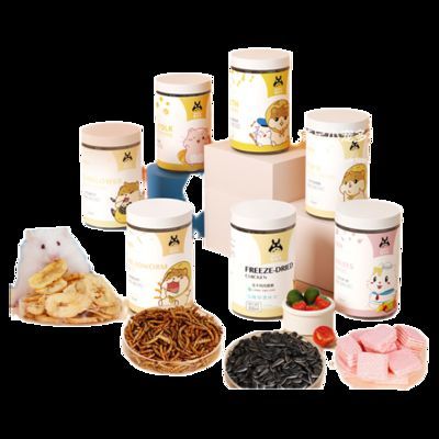 yee倉鼠零食大禮包凍干豆腐雞肉面包蟲干小瓜子磨牙用品營養食物：yee倉鼠零食大禮包