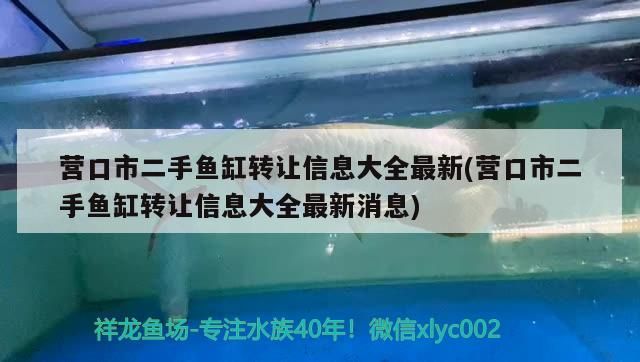 營口市二手魚缸轉讓信息大全最新(營口市二手魚缸轉讓信息大全最新消息) 營口市二手魚缸轉讓信息大全最新(營口市二手魚缸轉讓信息大全最新消息) 錦鯉魚百科