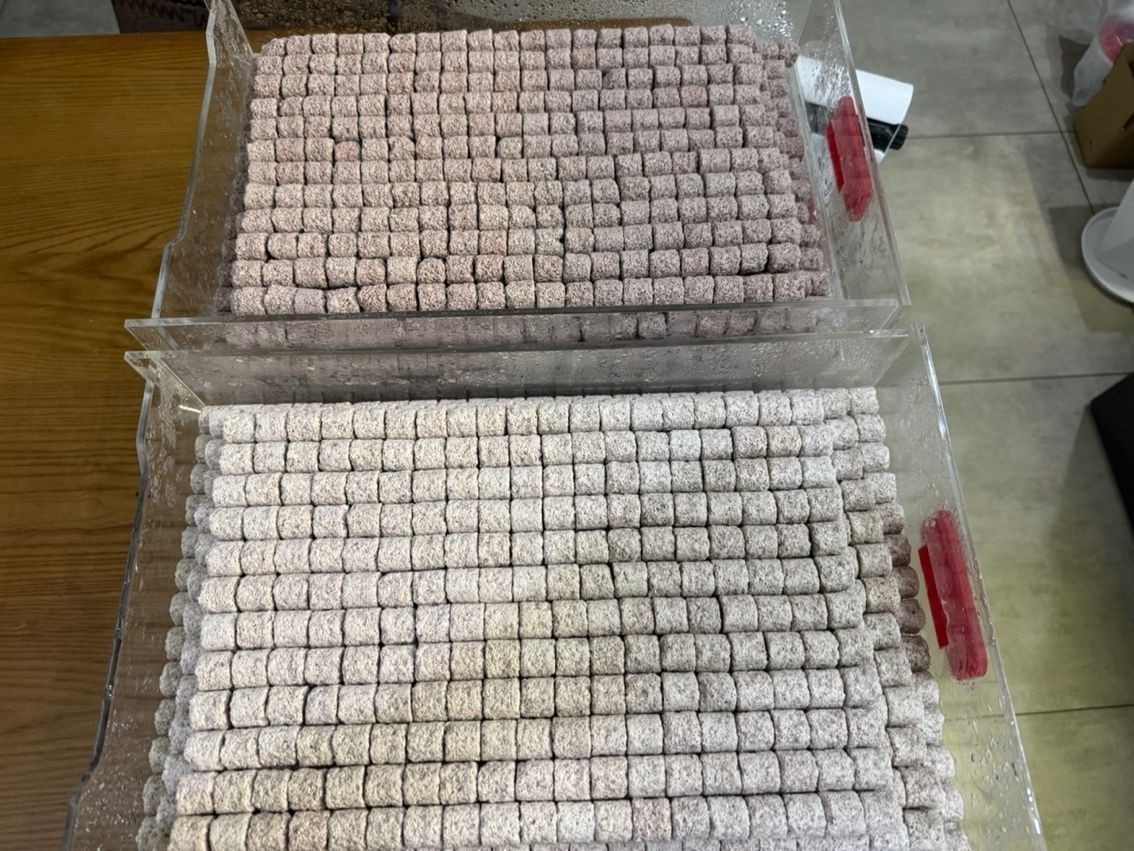 兩年的濾材換一批新的