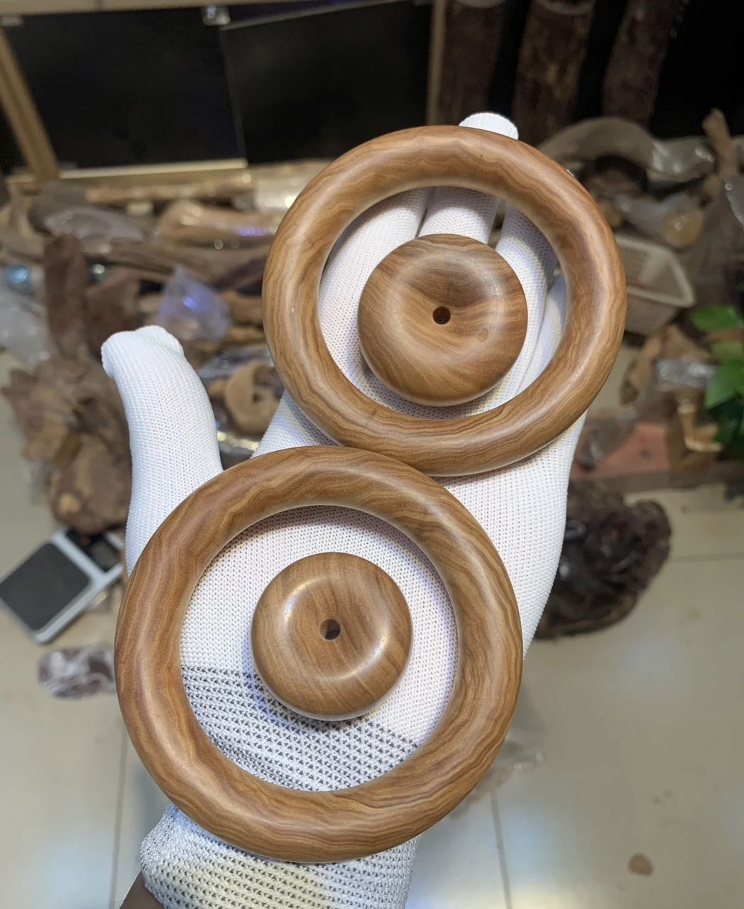 我是木串加工老王