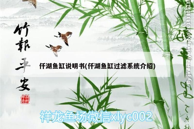 仟湖魚缸說明書(仟湖魚缸過濾系統介紹)