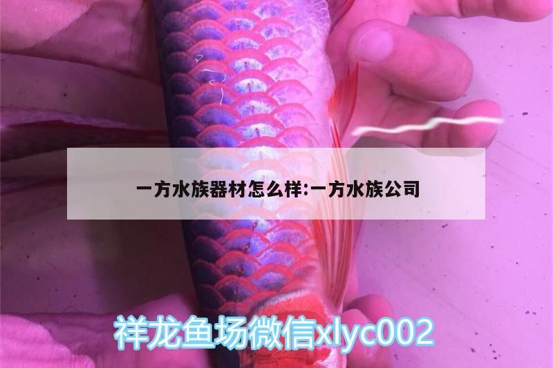 一方水族器材品質如何？