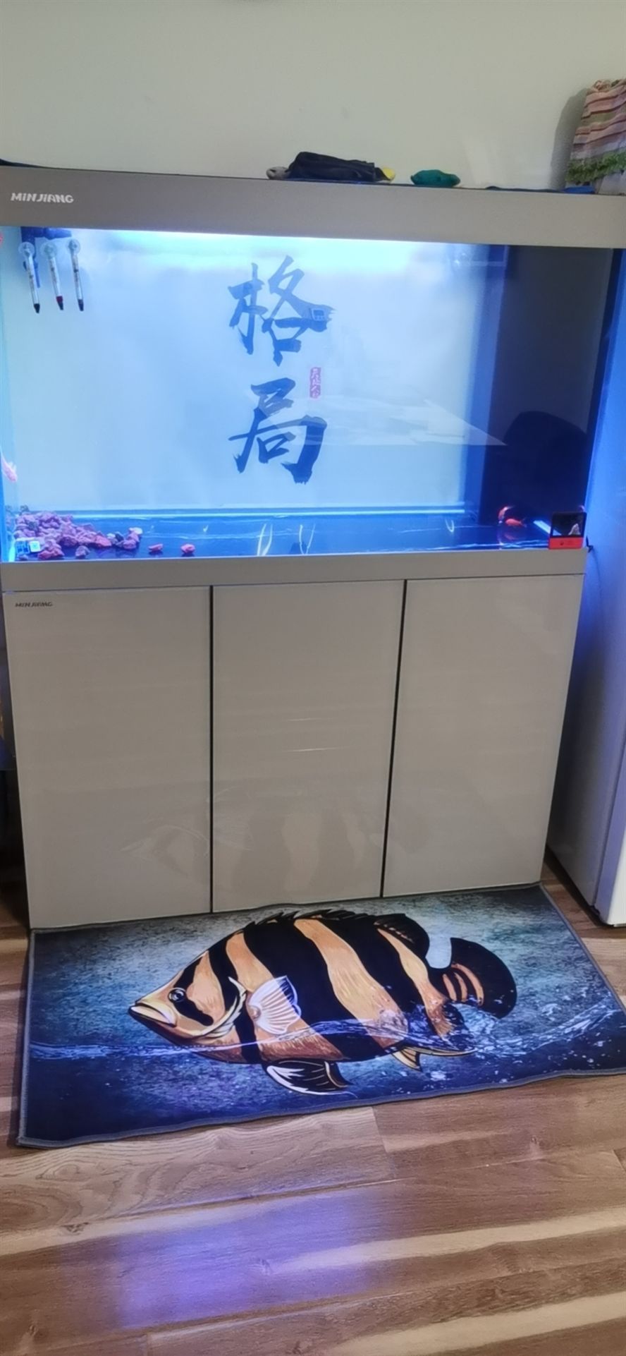 開缸養(yǎng)水中！