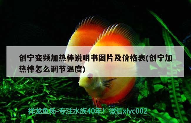 創(chuàng)寧變頻加熱棒說明書圖片及價(jià)格表(創(chuàng)寧加熱棒怎么調(diào)節(jié)溫度)