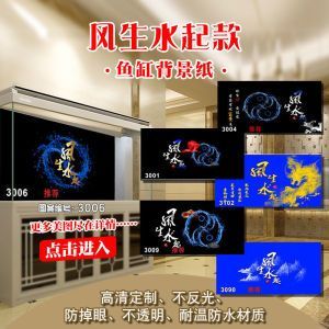 紅龍魚(yú)魚(yú)缸背景紙什么顏色好看：紅龍魚(yú)的發(fā)色潛力選擇
