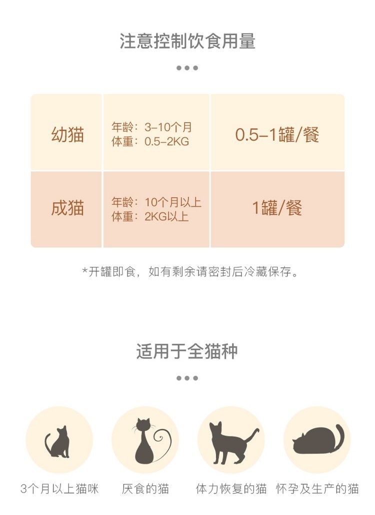 yee貓罐頭增肥營(yíng)養(yǎng)幼貓零食罐補(bǔ)鈣零食混合金槍魚(yú)雞心芝士80G6罐 yee貓罐頭增肥營(yíng)養(yǎng)幼貓零食罐補(bǔ)鈣零食混合金槍魚(yú)雞心芝士80G6罐 yee 第22張