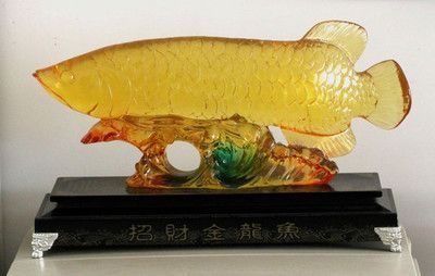 金龍魚玉石雕寓意和象征意義 金龍魚玉石雕寓意和象征意義 龍魚百科 第1張
