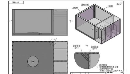 魟魚繁殖缸設計圖尺寸：在設計魟魚繁殖缸時尺寸的選擇是非常關鍵的