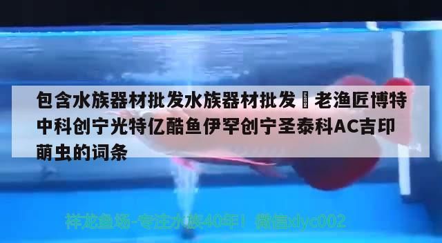 包含水族器材批發水族器材批發?老漁匠博特中科創寧光特億酷魚伊罕創寧圣泰科AC吉印萌蟲的詞條 包含水族器材批發水族器材批發?老漁匠博特中科創寧光特億酷魚伊罕創寧圣泰科AC吉印萌蟲的詞條 伊罕水族