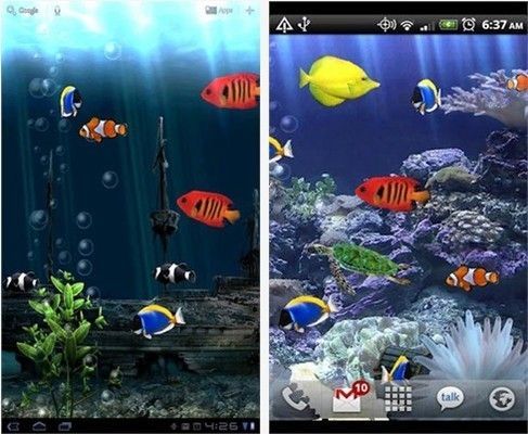 3d水族館動態壁紙 v2.5.2安卓版（3d水族館動態壁紙）