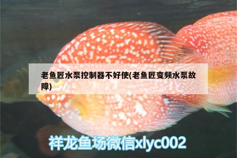 老魚匠水泵控制器不好使(老魚匠變頻水泵故障) 老魚匠水泵控制器不好使(老魚匠變頻水泵故障) 老魚匠