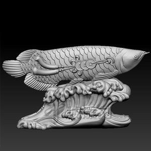 金龍魚雕刻畫稿 龍魚百科 第1張 金龍魚雕刻畫稿 金龍魚雕刻畫稿 龍魚百科 第1張