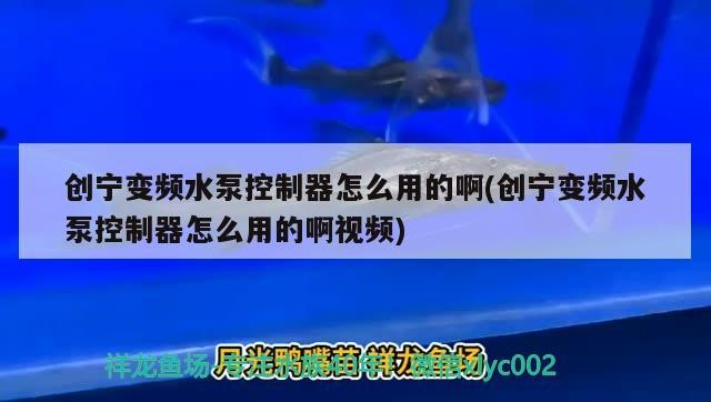創寧變頻水泵控制器怎么用的啊(創寧變頻水泵控制器怎么用的啊視頻)
