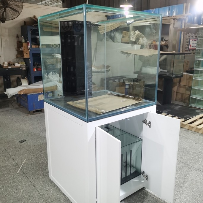 定制海水缸談水定制龍魚缸