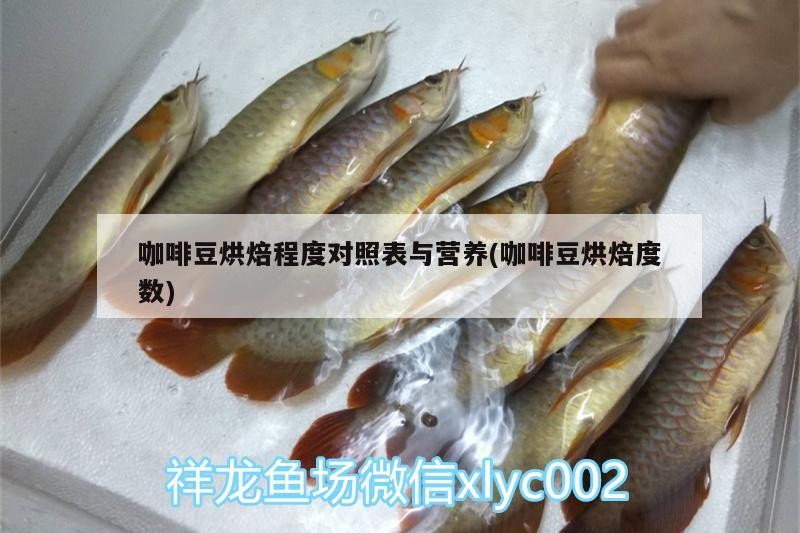 咖啡豆烘焙程度對照表與營養(咖啡豆烘焙度數)